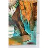 Image 2 : Native American Indian Painting Oil on Board