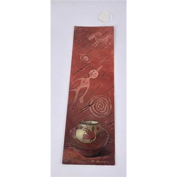 PK Williams Indian Pot Painting