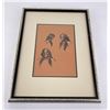 Image 1 : Native American Indian Pen Ink Drawing