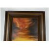 Image 2 : George McKee Cochran Indian Painting on Canvas