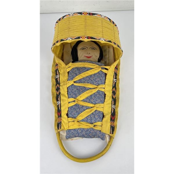 San Carlos Apache Indian Baby Cradleboard