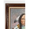 Image 2 : Oil on Canvas of Sitting Bull