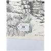 Image 10 : Lone Wolf Dan Taulbee Montana Pen and Ink Drawing