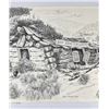 Image 3 : Lone Wolf Dan Taulbee Montana Pen and Ink Drawing