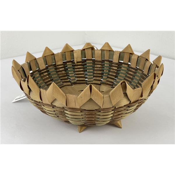Wabanaki MicMac Penobscot Ash Indian Basket
