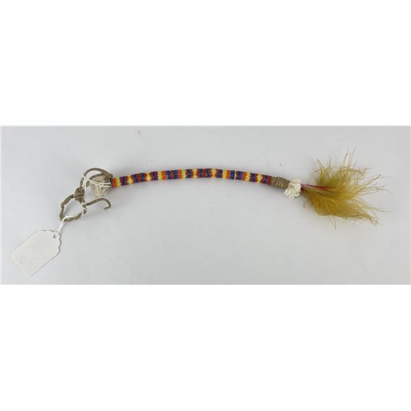 Plains Indian Beaded Dance Stick