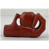Image 1 : Carved Native American Indian Pipestone Pipe