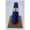 Image 1 : 18k Yellow Gold Gucci Stacking Lapis Ring