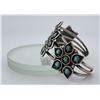 Image 2 : Zuni Sterling Silver Turquoise Bracelet