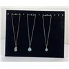 Image 1 : Group of Turquoise Wire Wrapped Necklaces