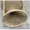 Image 8 : Mid Century Wicker Peacock Chair