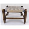 Image 1 : Antique Shaker Cloth Web Footstool
