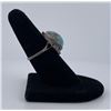 Image 2 : Navajo Sterling Silver Turquoise Ring