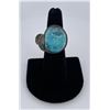 Image 1 : Navajo Sterling Silver Turquoise Ring