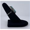 Image 2 : Navajo Sterling Silver Turquoise Ring