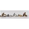 Image 10 : Collection of Natural Stone Rings