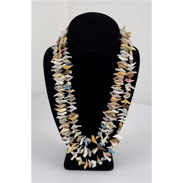 Zuni Heishi Bird Fetish Necklace