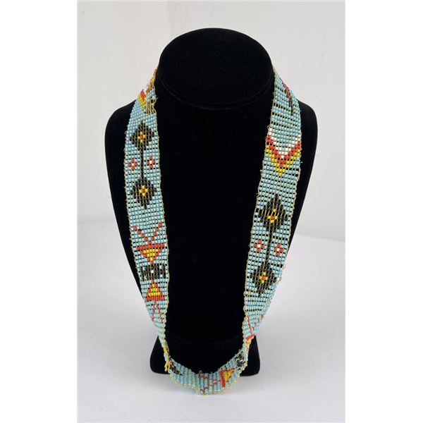 Native American Indian Beaded Necklace