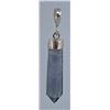 Image 2 : Blue Flourite Spire Sterling Silver Pendant