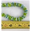 Image 5 : Navajo Green Shell Heishi Necklace