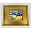 Image 1 : Taylor Lynde Memorial Oil on Board