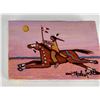 Image 2 : Merle Locke Oglala Sioux Oil on Canvas