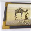 Image 2 : Antique The Sunset Prayer in the Desert Print