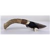 Image 5 : Bo Earls Handmade Obsidian Horn Handle Knife