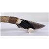 Image 7 : Bo Earls Handmade Obsidian Horn Handle Knife