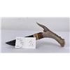Image 1 : Bo Earls Handmade Obsidian Horn Handle Knife