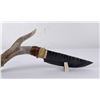 Image 7 : Bo Earls Handmade Obsidian Horn Handle Knife