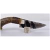 Image 7 : Bo Earls Handmade Obsidian Horn Handle Knife