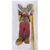 Image 7 : Antique Jointed Rabbit Toy Cowboy