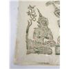 Image 9 : Antique Thailand Rice Paper Print
