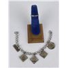 Image 4 : Sterling Silver Cub Scout Charm Bracelet and Ring