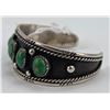 Image 3 : Old Pawn Navajo Sterling Silver Turquoise Bracelet