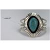 Image 1 : Navajo Sterling Silver Turquoise Bracelet