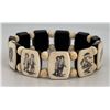 Image 4 : Alaskan Inuit Eskimo Baleen Walrus Bracelet