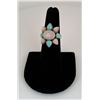 Image 1 : Sterling Silver Turquoise Mother of Pearl Ring