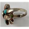 Image 5 : Sterling Silver Turquoise Mother of Pearl Ring