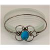 Image 1 : Navajo Sterling Silver Turquoise Bracelet