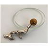 Image 1 : Sterling Silver Seal and Ball Lang Brooch