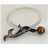 Image 2 : Sterling Silver Seal and Ball Lang Brooch