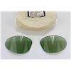 Image 2 : WW2 Set of AN6530 Green Glass Goggle Lenses