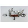 Image 1 : Mess Kit Multi Tool with Bone Handles