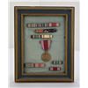 Image 1 : WW2 Good Conduct Medal and Ribbon Bars