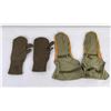 Image 1 : WW2 Ski Gauntlets Gloves