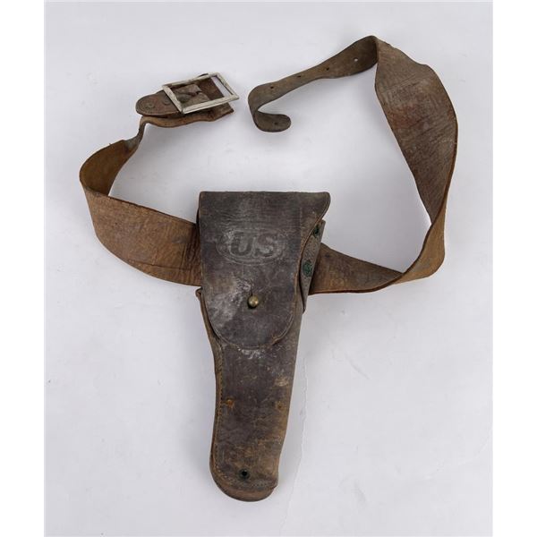 WW1 Colt 1911 Pistol Holster Gun Belt Rig