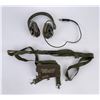Image 1 : Vietnam War H13/U Headset w/ Chest Control Box