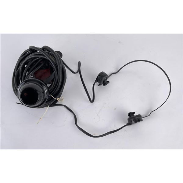 WW2 M17 Headset and Chest Microphone Unit